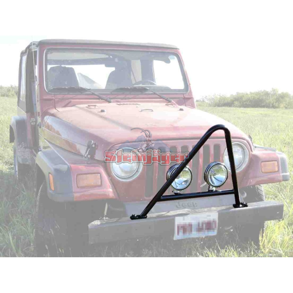Steinjager Jeep Wrangler TJ Bumpers 19972006 Bolt on Cosmetic Stinger