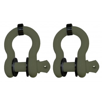 Locas Green D-Ring Shackle