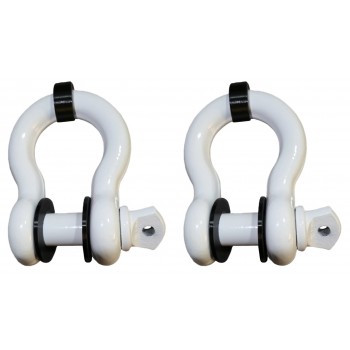 Cloud White D-Ring Shackle