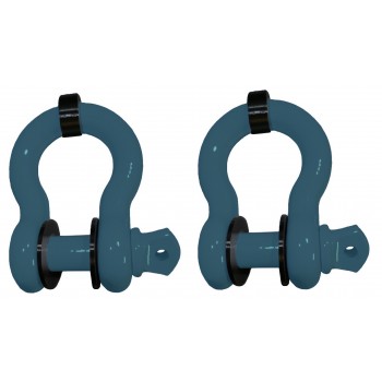 Teal D-Ring Shackle