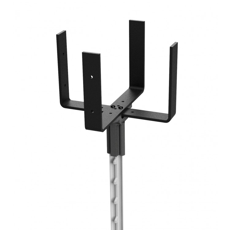 Mineral Block Holder T Post Adaptor and Mineral Block Holder Kit