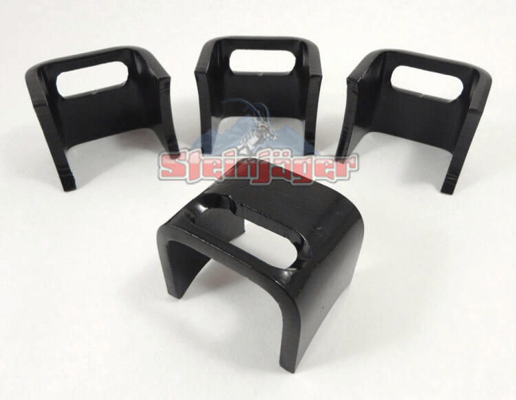 Steinjager Jeep Wrangler JK Axle Tie Down Bracket 20072018 Front and Rear Axle