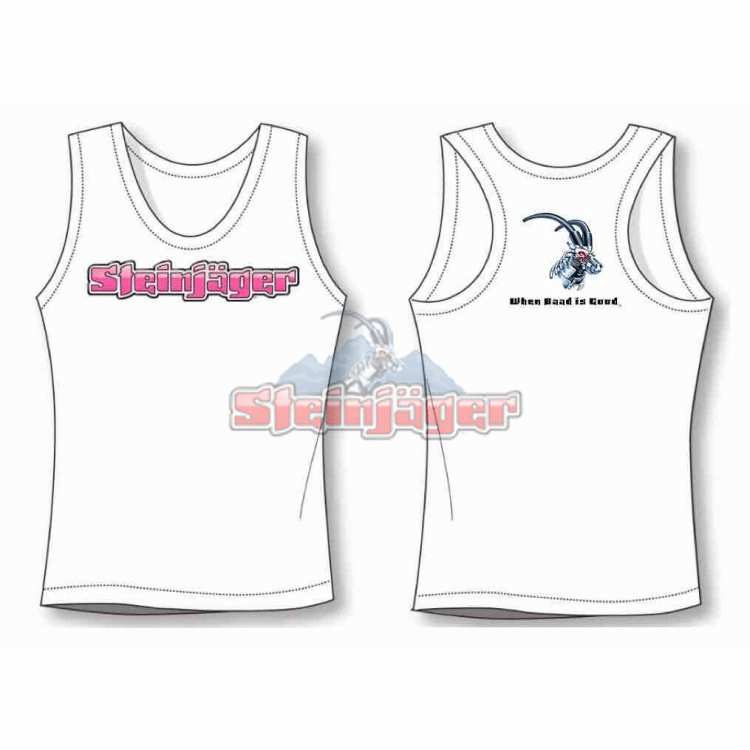 Tank Tops White with Shield