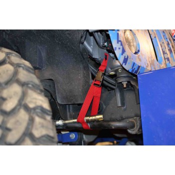 Red Sway Bar Disconnect Hanger