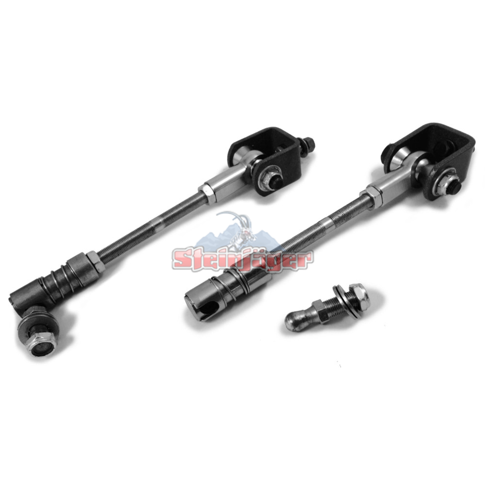 Sway Bars and End Links End Links, Quick Disconnect Front 6 Inch Lift for Wrangler  TJ 1997-2006