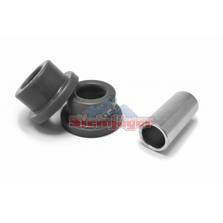 1/2 Bore 1.50 Wide Fits 1.125 ID Tube Black Poly Bushings