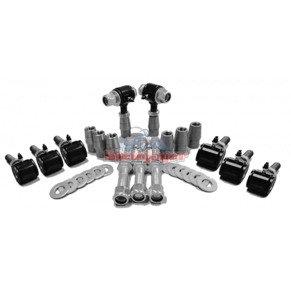 Steinjager Universal Poly Bushings Kits, Male 3/416 RH LH 1/2 Bore x