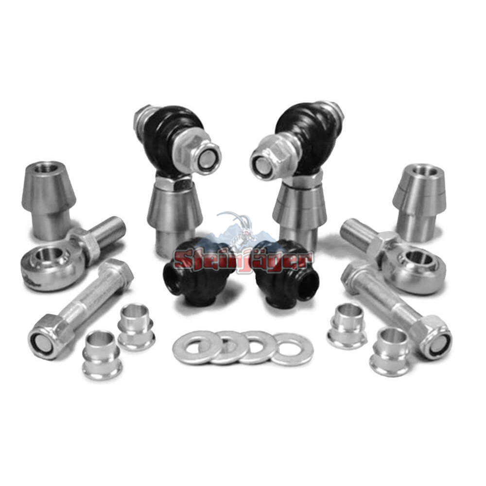 4-Link Rod End Kit 5/8" x 5/8"-18 Heim Joint Bung Fits a 1" ID hole S120 
