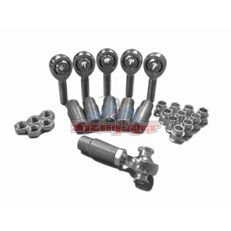 Steinjager Universal Rod End Kits Heims, Nuts, Bungs, Inserts M12 x 1