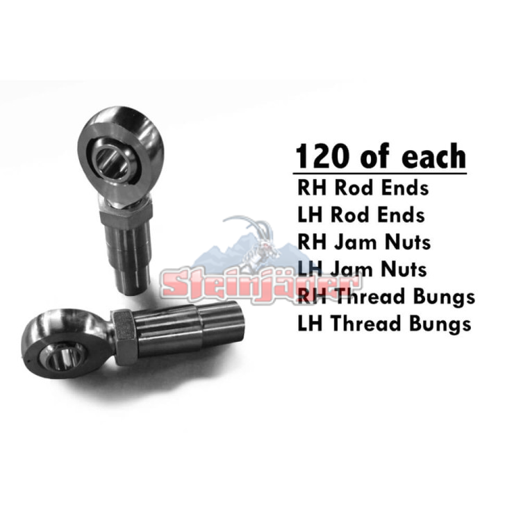 Rod End Kits Heims, Nuts, Bungs, Inserts