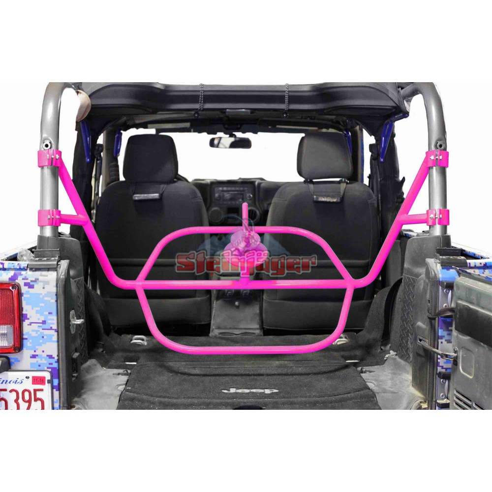 Tire Carrier 2 Door Internal Hot Pink for Wrangler JK 2007-2018