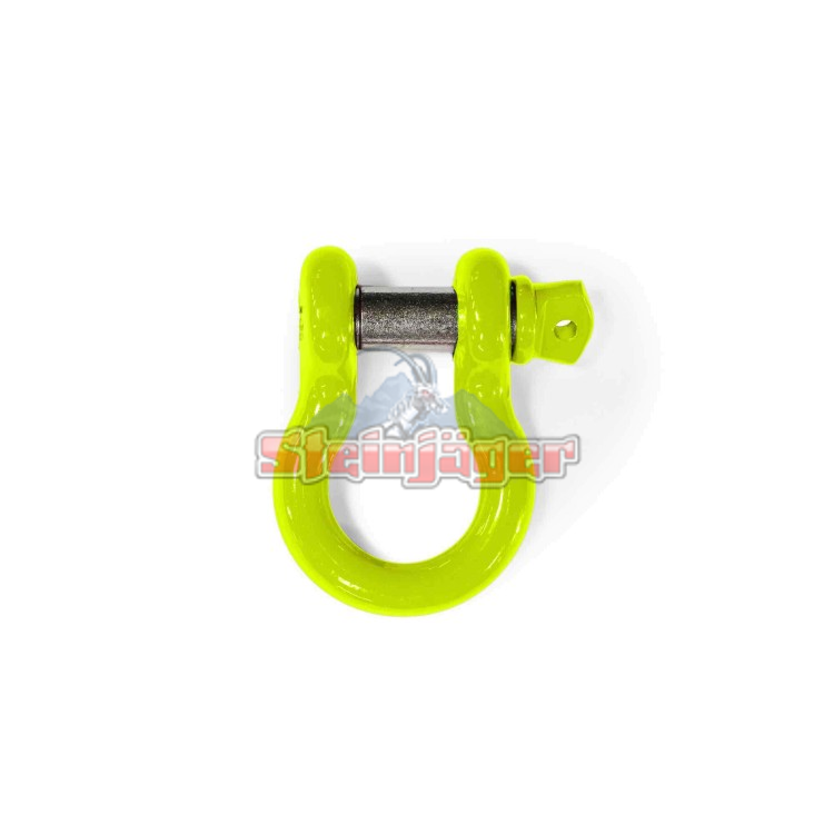 Steinjager Universal DRing Shackle Gecko Green 1 Dring