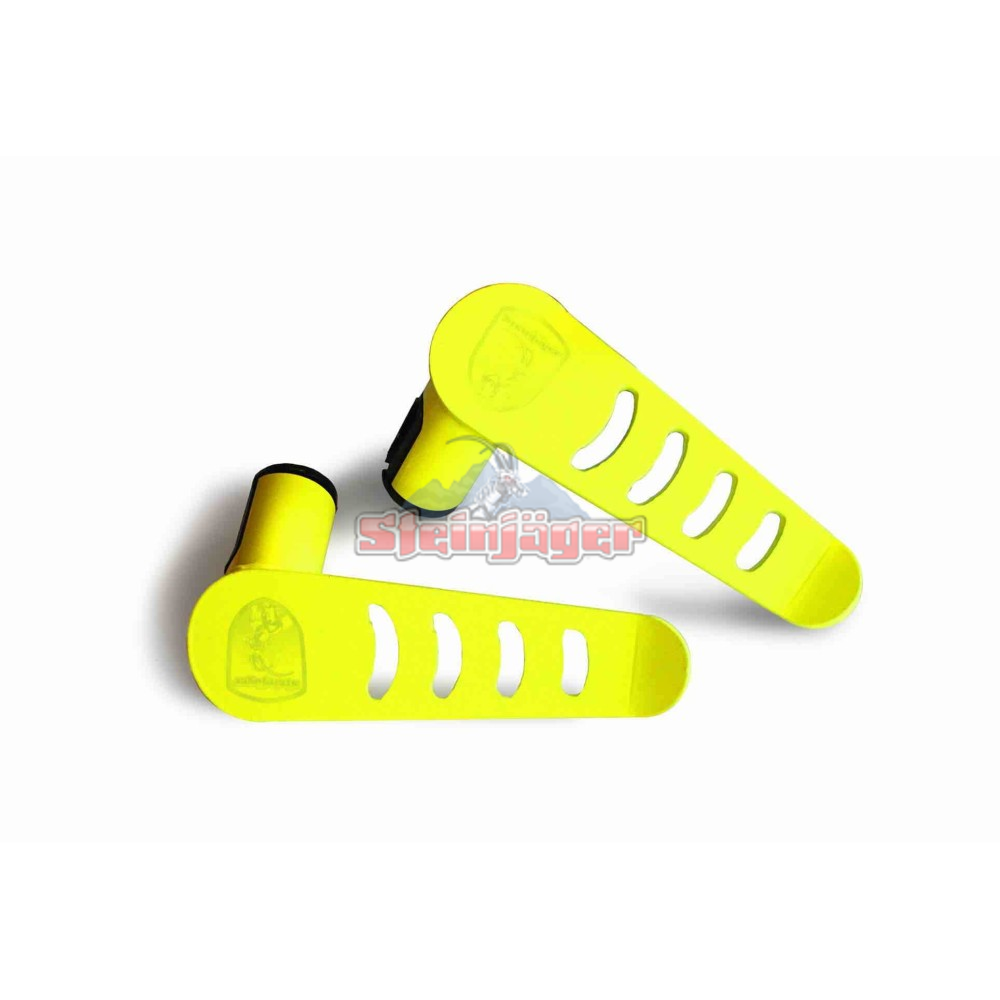 Foot Rest Kit Metal Design Neon Yellow for Wrangler JK 2007-2018