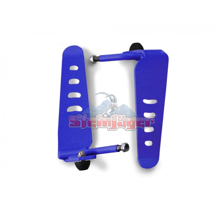 Foot Rest Kit Metal Design Southwest Blue for Wrangler TJ 19972006