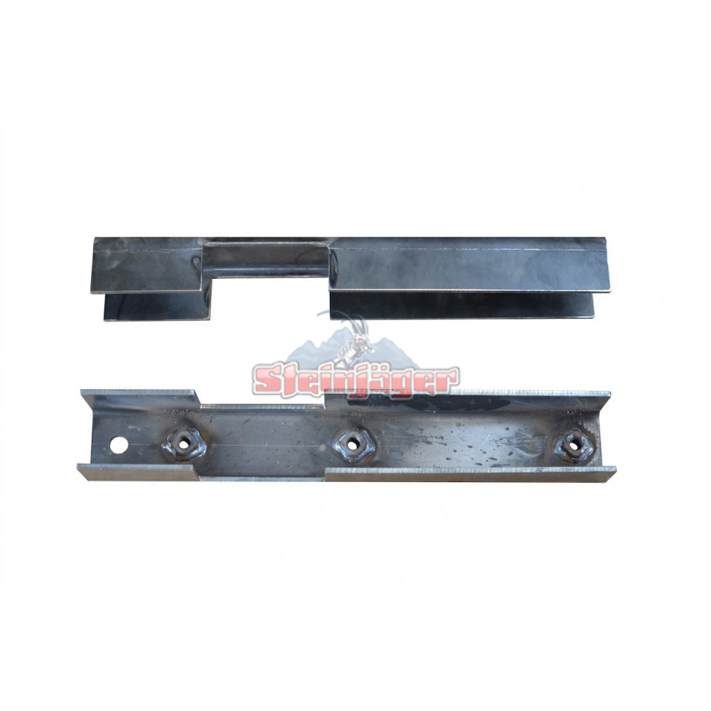 Frame Repair Brackets Skid Plate Section for Wrangler TJ 1997-2002