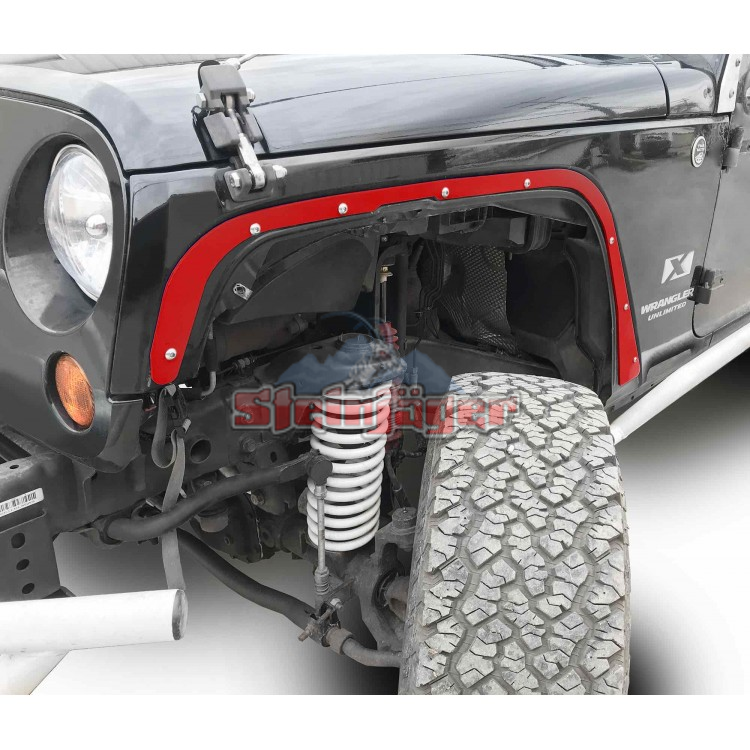Wrangler JK Fender Deletes, Front