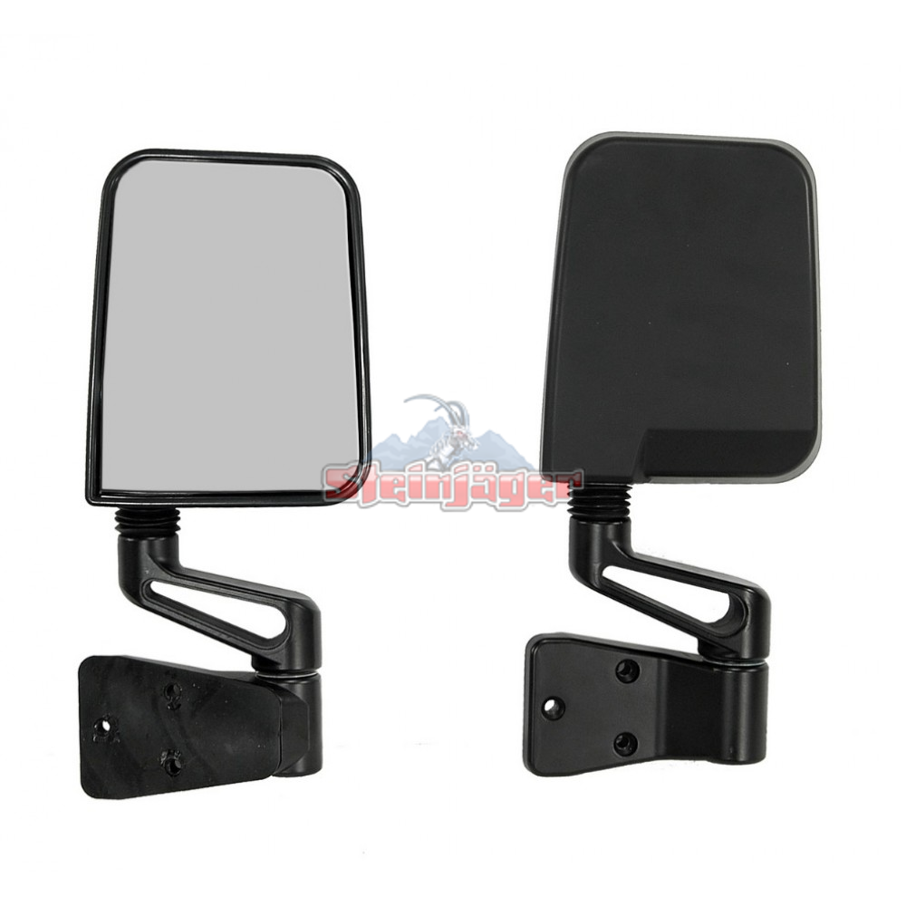 Replacement Parts Mirrors, Side View for Wrangler YJ 1987-1995