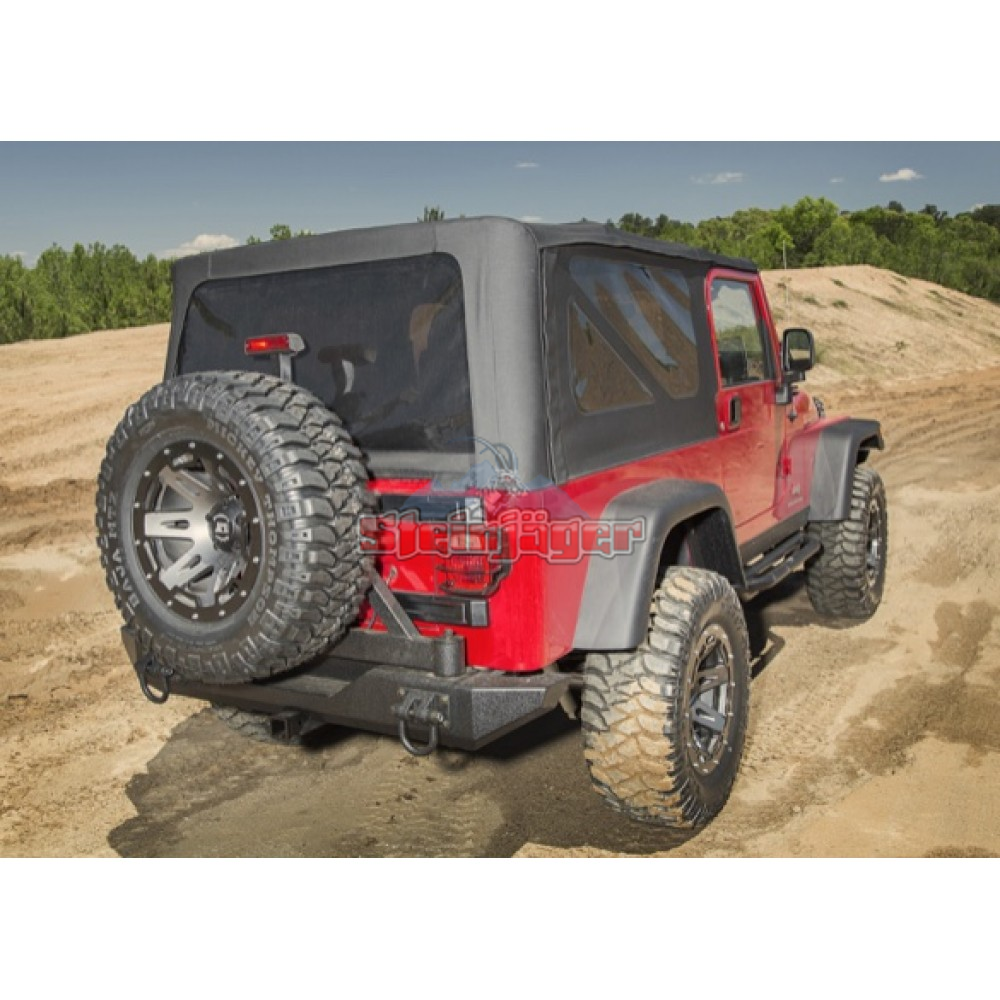 Tops, Replacement Parts Soft Tops Black Diamond for Wrangler LJ 2004-2006