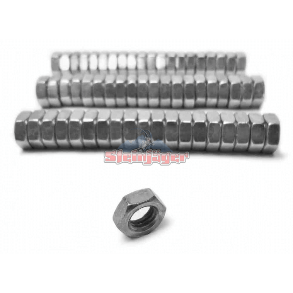 Steinjager Universal Fasteners, Bulk Nuts Bulk Jam 1.5012 RH 60 Pack
